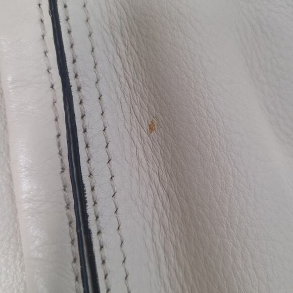 B. Makowsky Butter Soft Leather Large Tote Shoulder Bag Double Handle - Picture 10 of 16